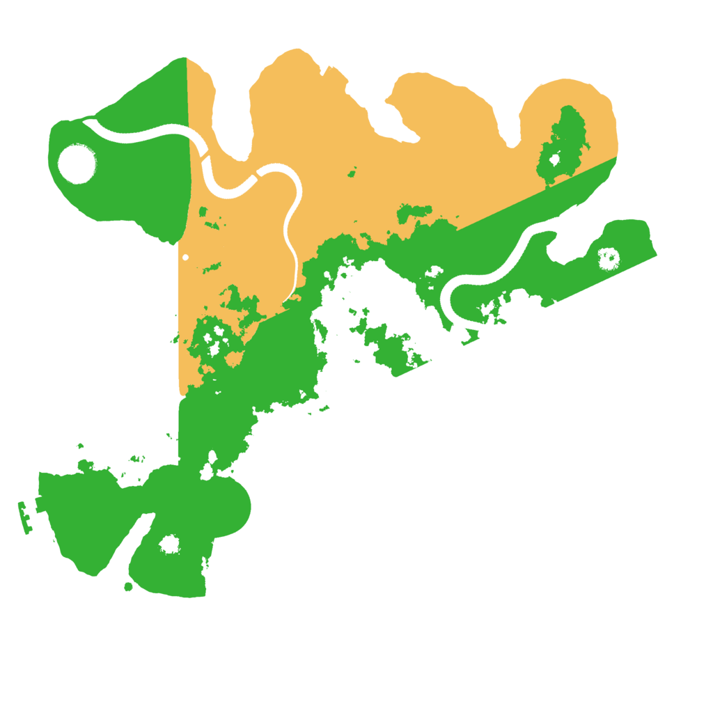 Biome Rust Map: Procedural Map, Size: 3300, Seed: 1828437367