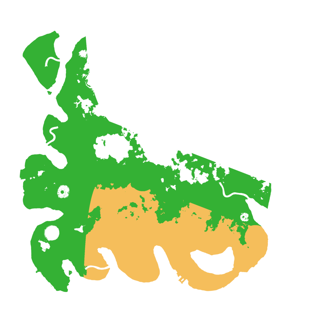 Biome Rust Map: Procedural Map, Size: 3700, Seed: 2022580840