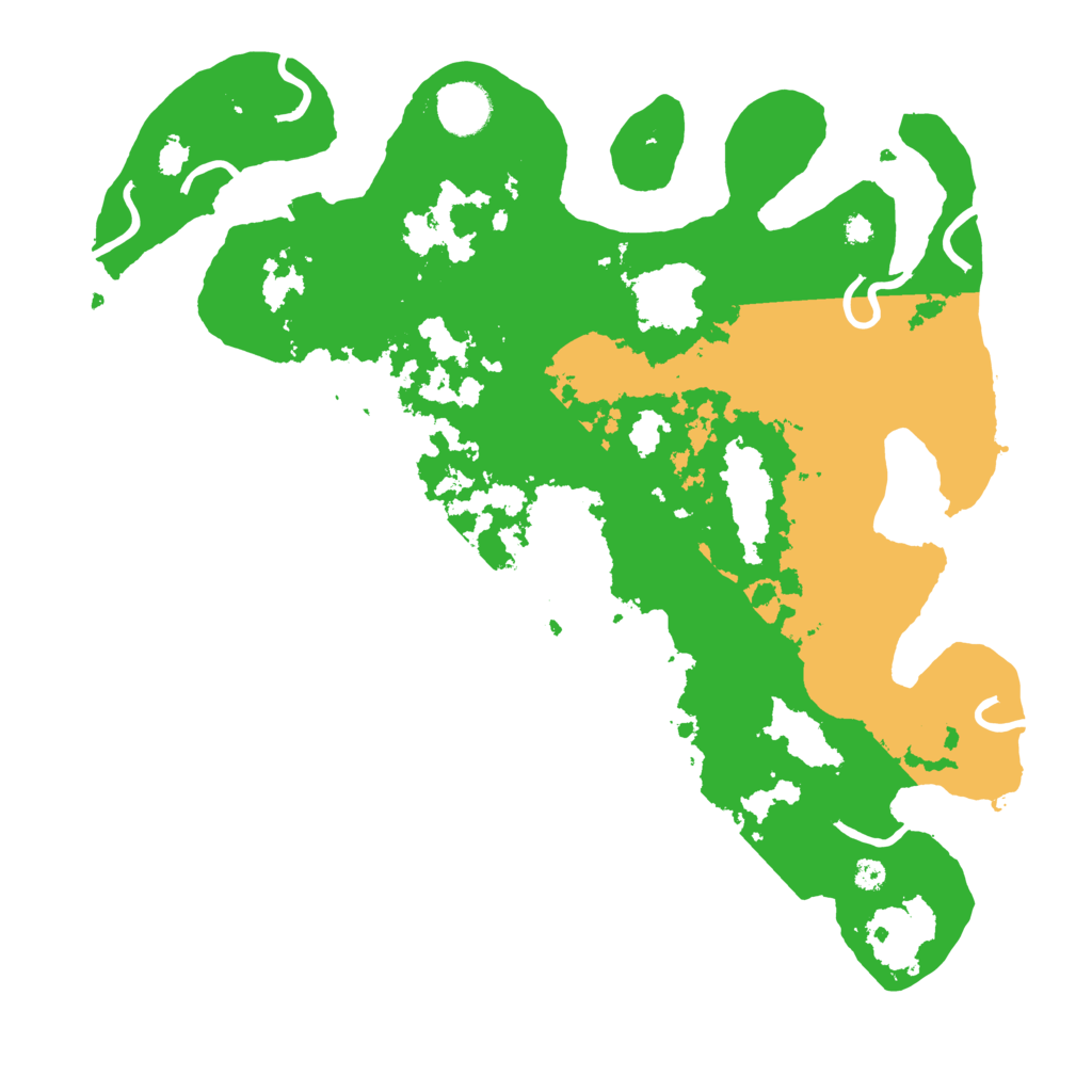 Biome Rust Map: Procedural Map, Size: 3600, Seed: 708424791