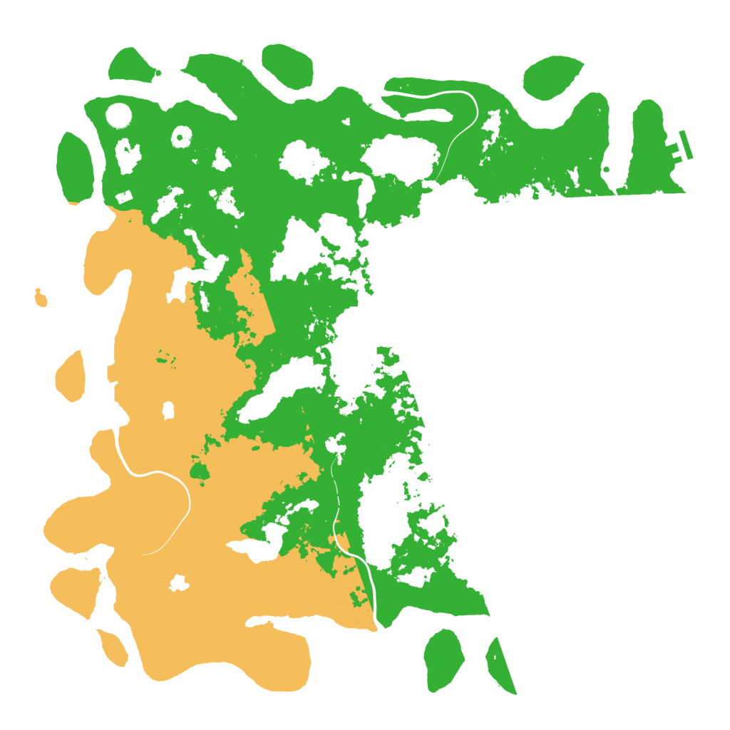 Biome Rust Map: Procedural Map, Size: 5000, Seed: 298021473