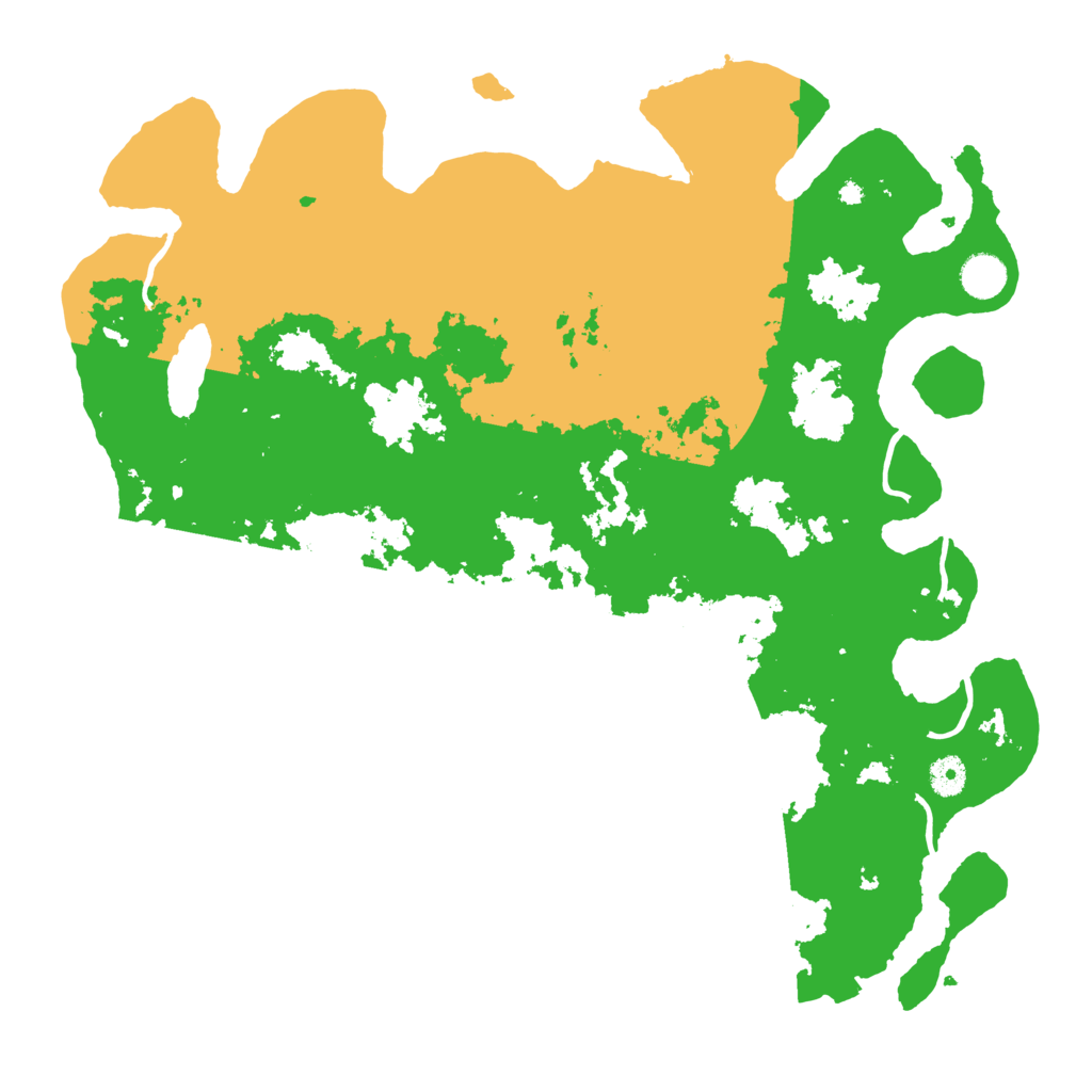 Biome Rust Map: Procedural Map, Size: 4250, Seed: 1596873702