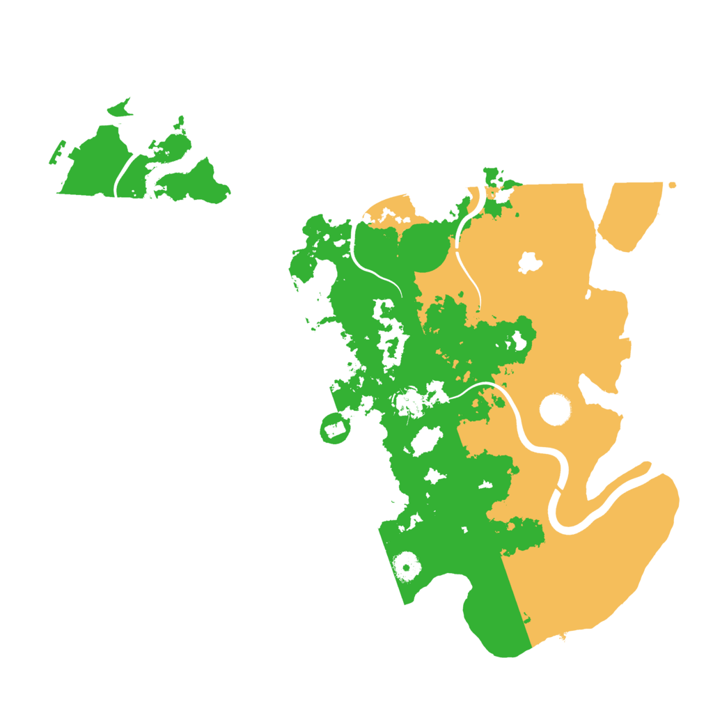 Biome Rust Map: Procedural Map, Size: 4000, Seed: 191275792
