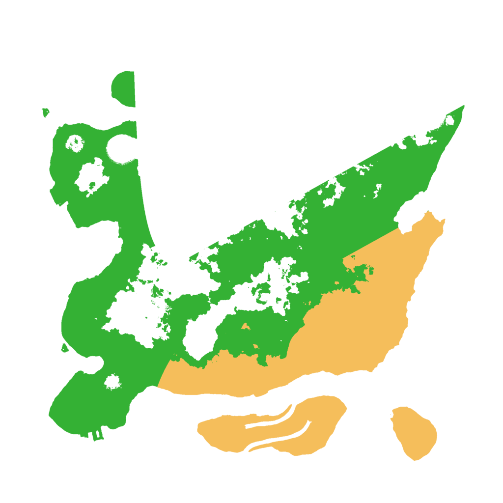 Biome Rust Map: Procedural Map, Size: 3000, Seed: 6217