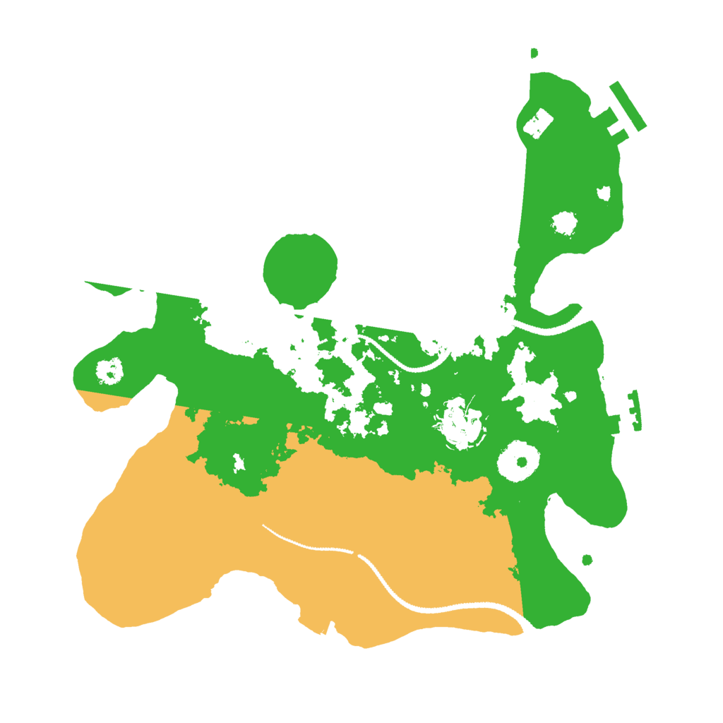 Biome Rust Map: Procedural Map, Size: 2700, Seed: 41