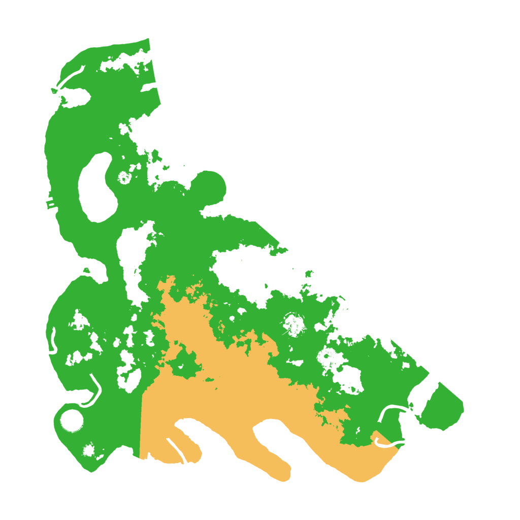 Biome Rust Map: Procedural Map, Size: 4050, Seed: 1134287615