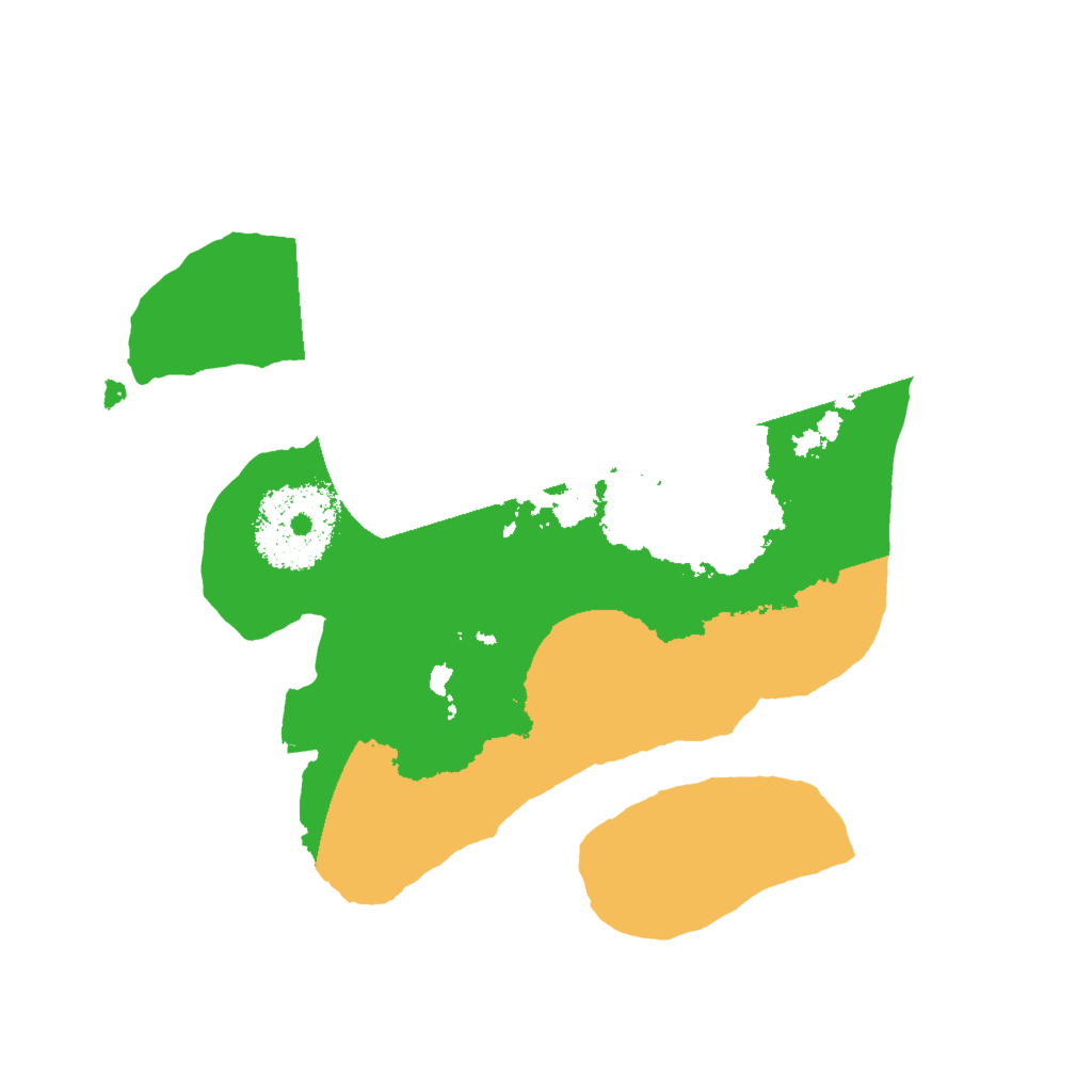 Biome Rust Map: Procedural Map, Size: 2000, Seed: 31442651