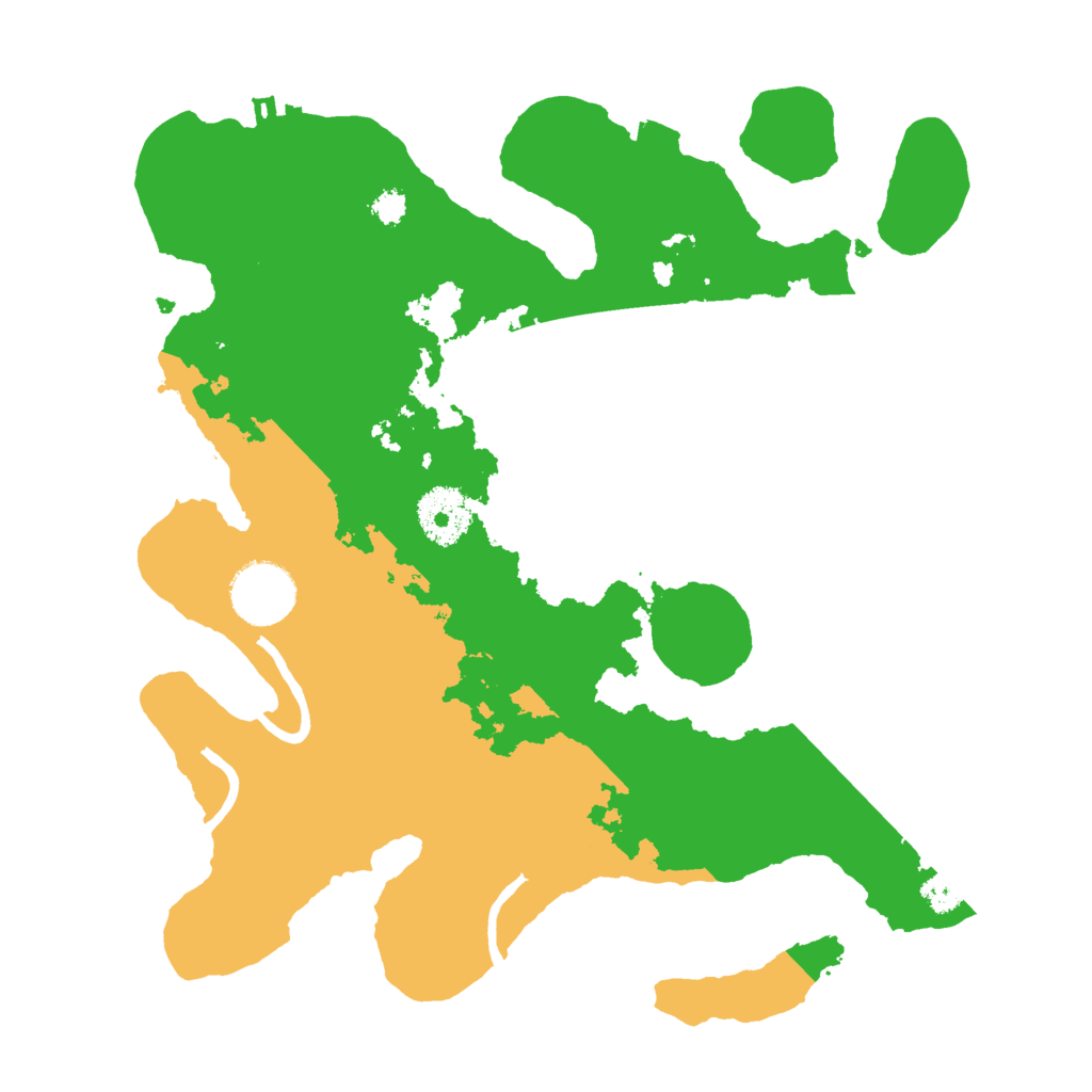 Biome Rust Map: Procedural Map, Size: 3000, Seed: 26357