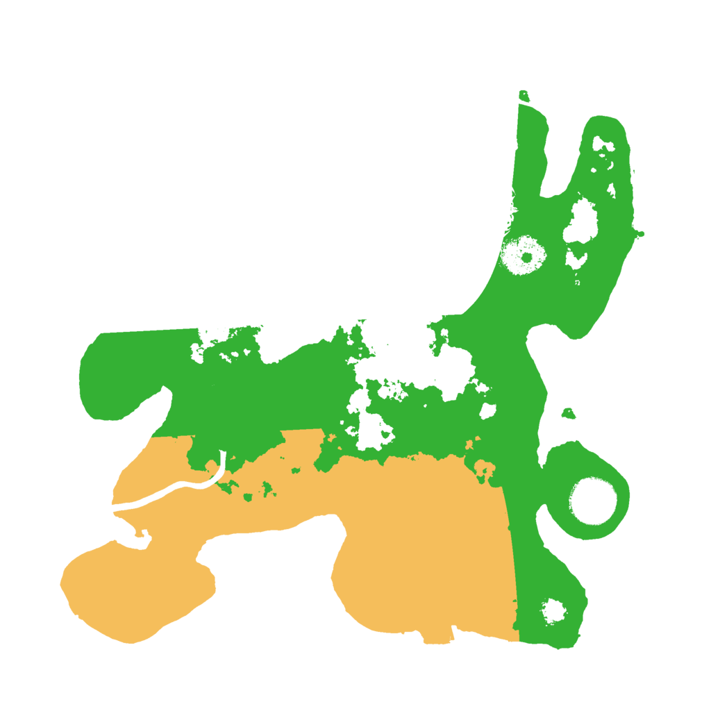 Biome Rust Map: Procedural Map, Size: 2700, Seed: 185066602