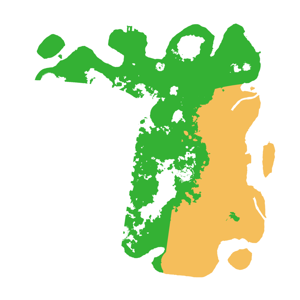 Biome Rust Map: Procedural Map, Size: 3500, Seed: 1993548393