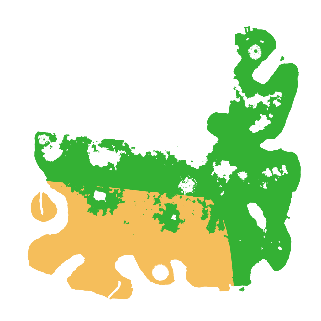 Biome Rust Map: Procedural Map, Size: 3500, Seed: 923354044
