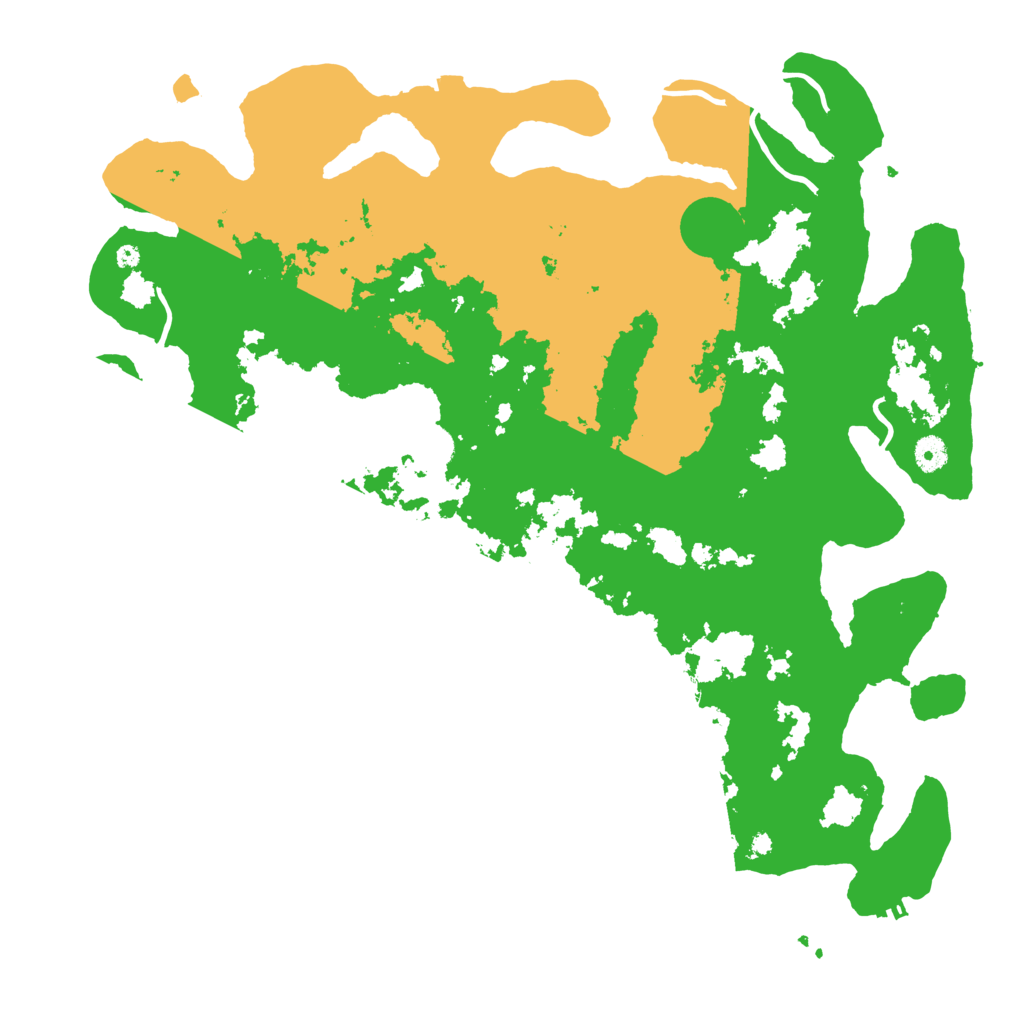 Biome Rust Map: Procedural Map, Size: 4500, Seed: 8327