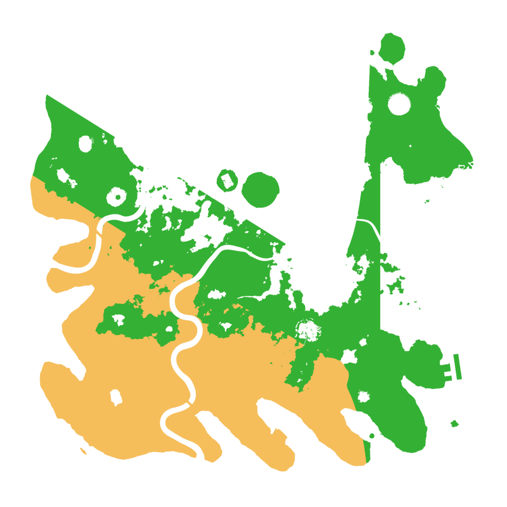 Biome Rust Map: Procedural Map, Size: 4000, Seed: 465297623