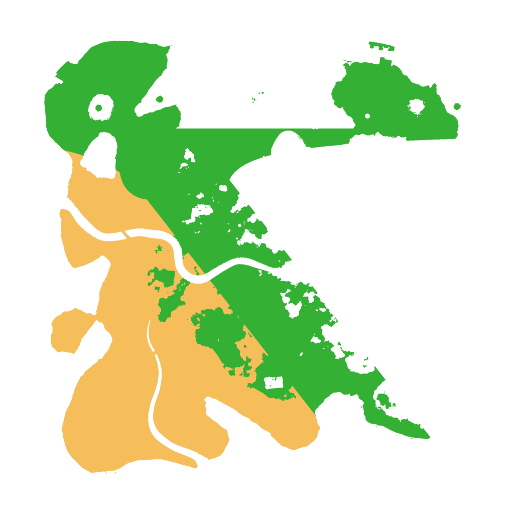 Biome Rust Map: Procedural Map, Size: 3000, Seed: 1932252969