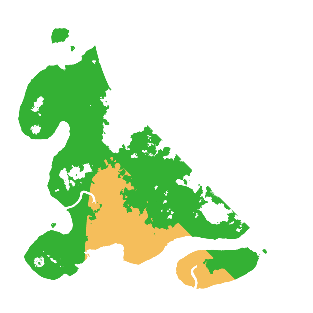 Biome Rust Map: Procedural Map, Size: 3000, Seed: 1883623122