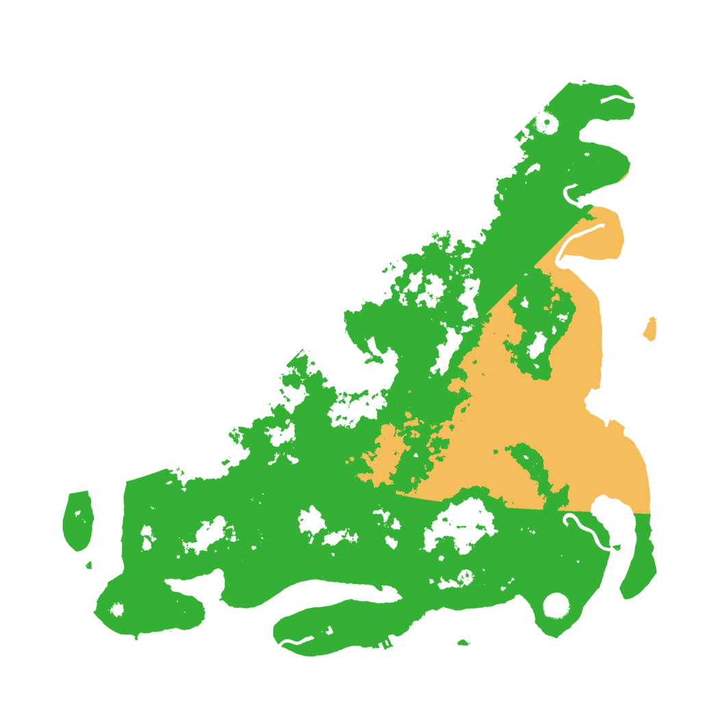 Biome Rust Map: Procedural Map, Size: 4800, Seed: 1562939810