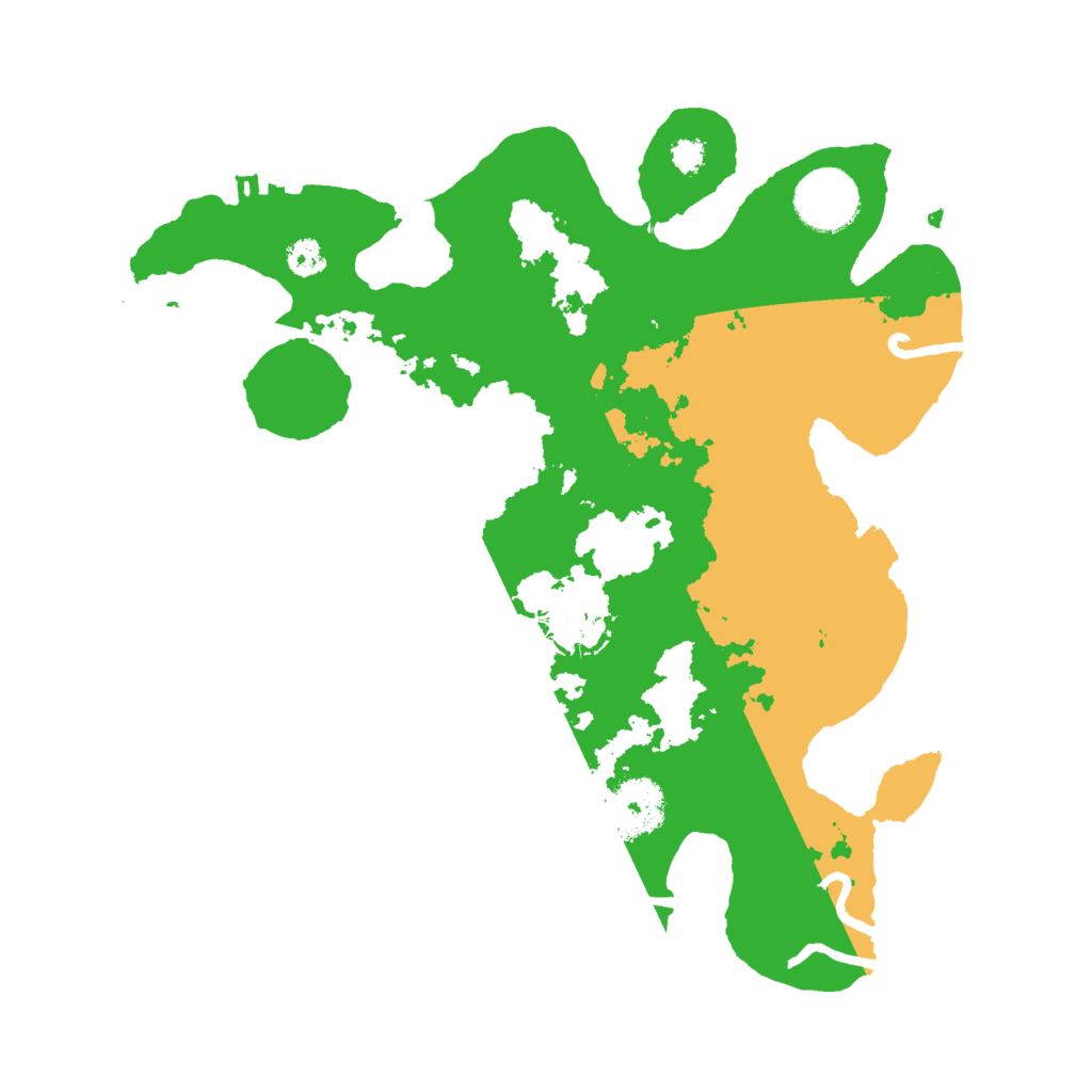 Biome Rust Map: Procedural Map, Size: 3000, Seed: 479378499