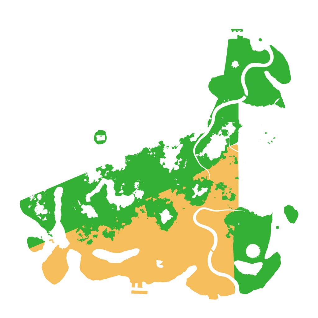 Biome Rust Map: Procedural Map, Size: 4000, Seed: 1223634662