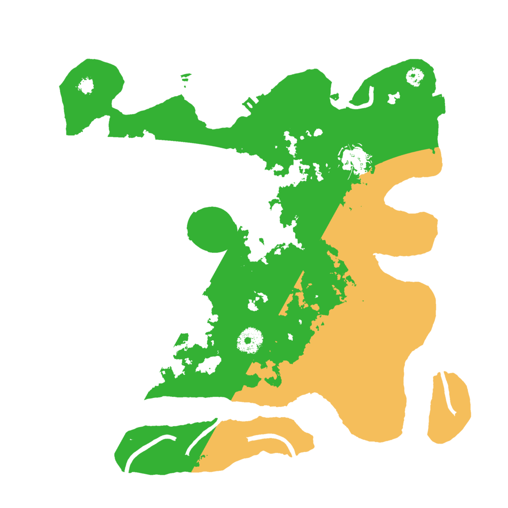 Biome Rust Map: Procedural Map, Size: 3000, Seed: 1141273255