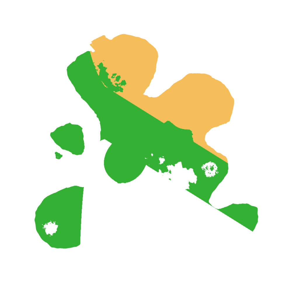 Biome Rust Map: Procedural Map, Size: 2000, Seed: 2061991042