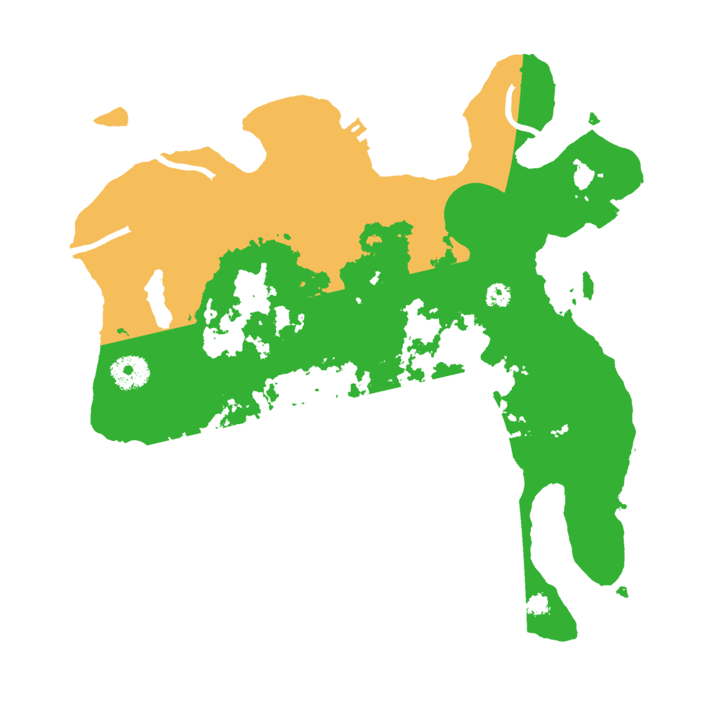 Biome Rust Map: Procedural Map, Size: 3000, Seed: 33607736