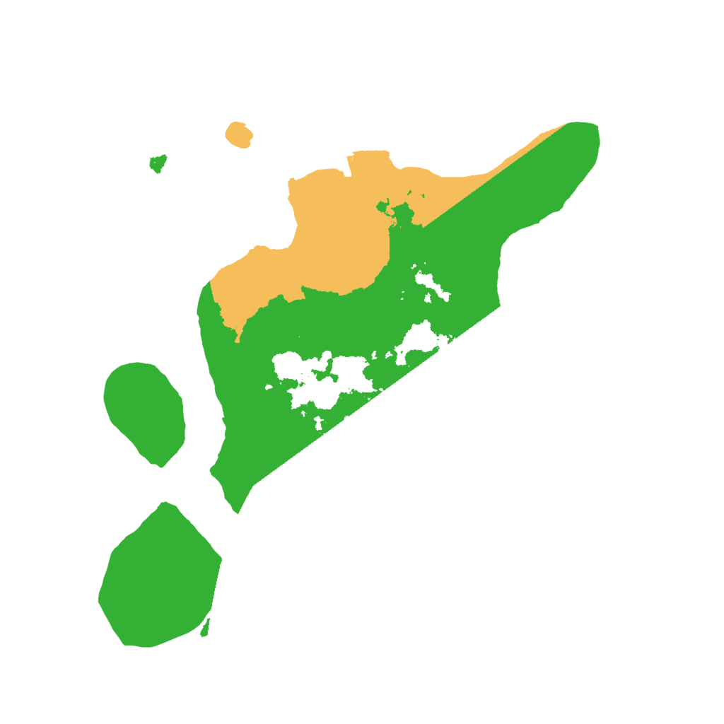 Biome Rust Map: Procedural Map, Size: 2000, Seed: 1819133146