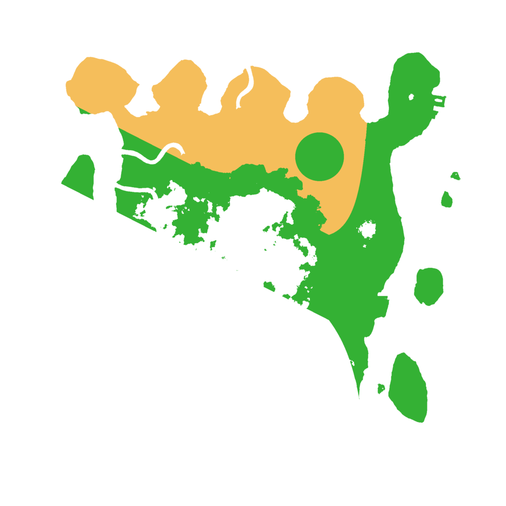 Biome Rust Map: Procedural Map, Size: 2750, Seed: 3