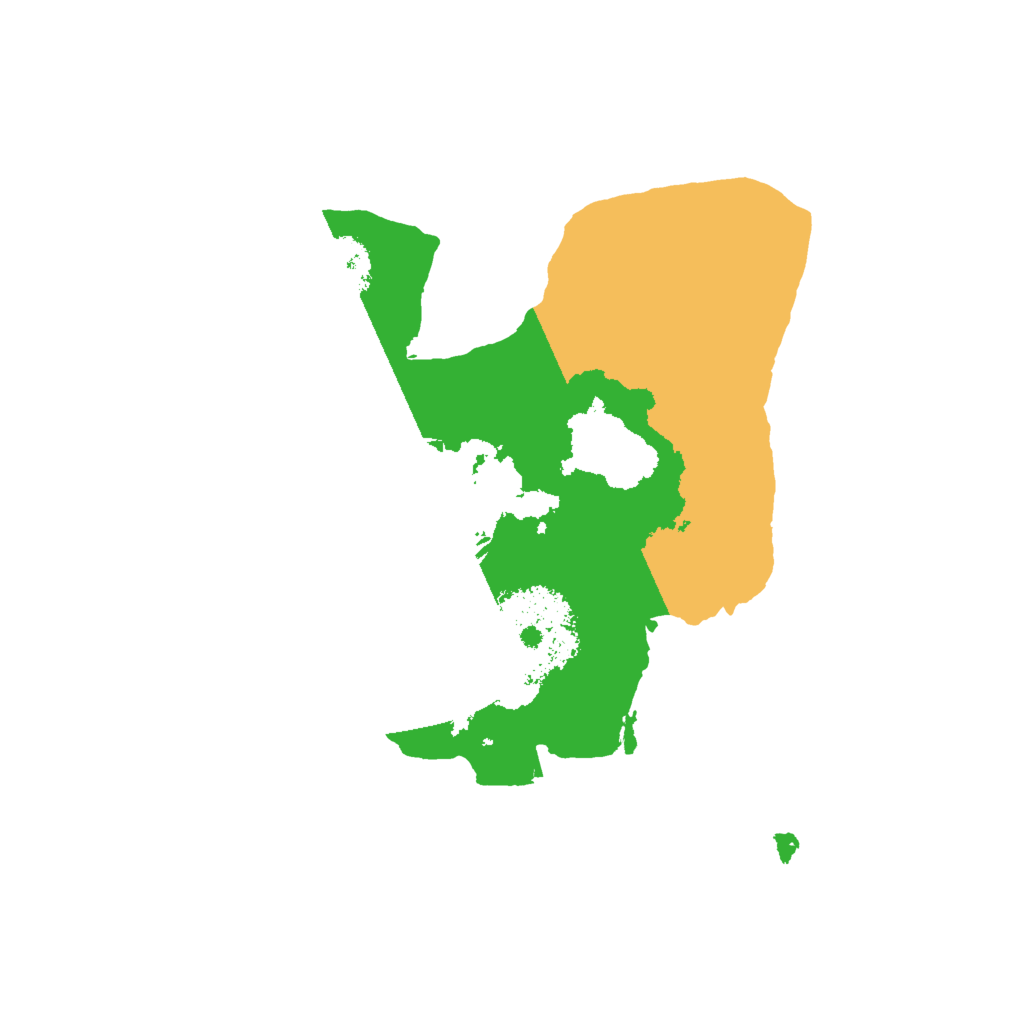 Biome Rust Map: Procedural Map, Size: 1800, Seed: 836429099