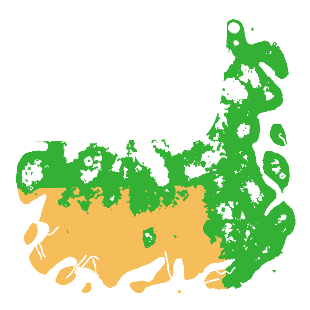 Biome Rust Map: Procedural Map, Size: 5000, Seed: 17762077