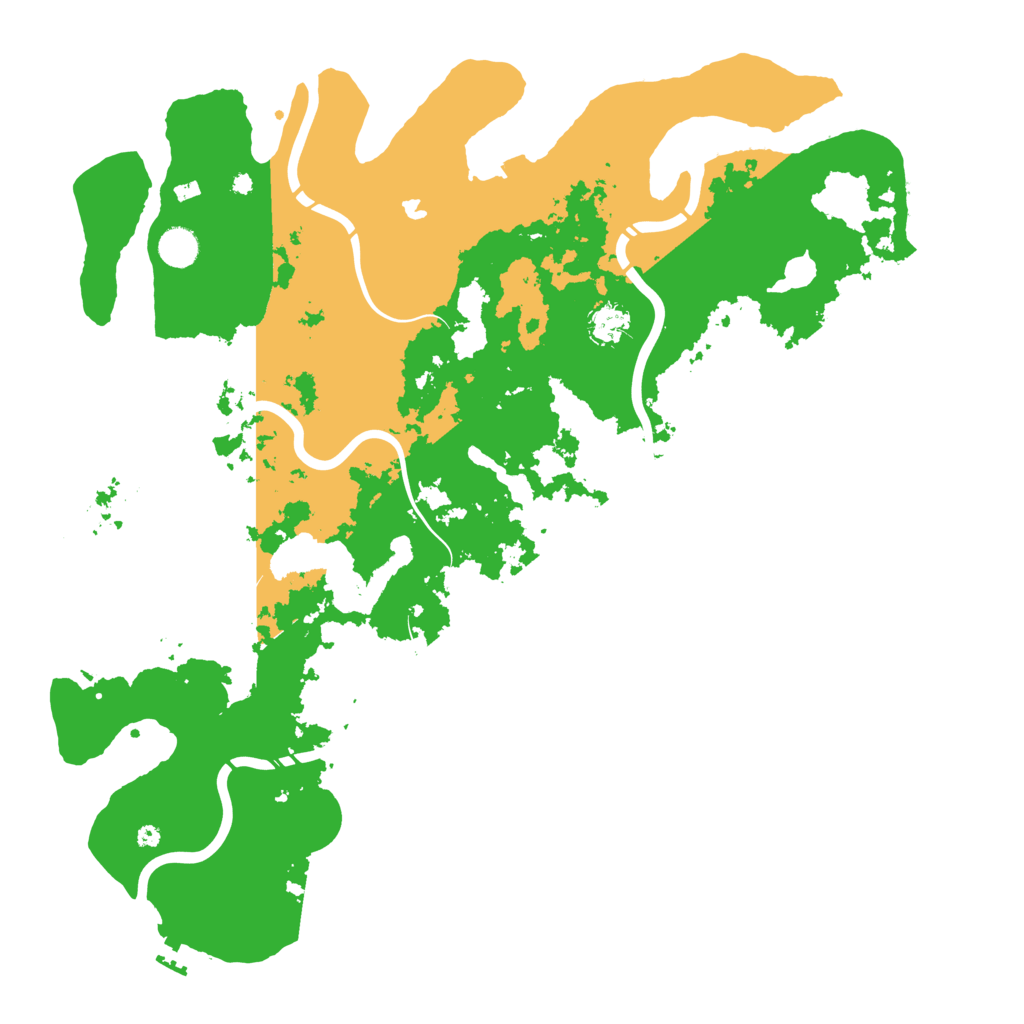 Biome Rust Map: Procedural Map, Size: 4500, Seed: 1015546637