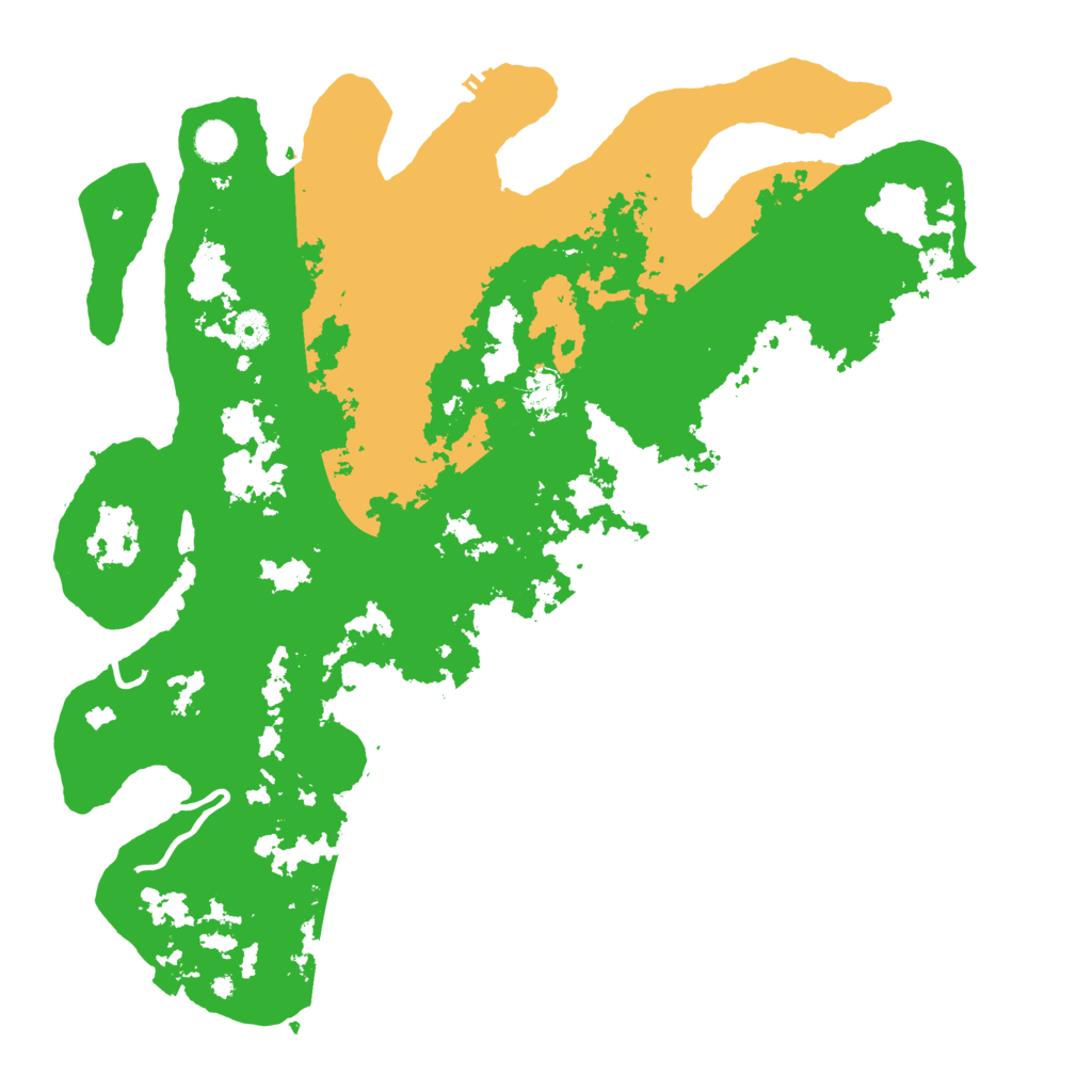 Biome Rust Map: Procedural Map, Size: 4500, Seed: 1015546637