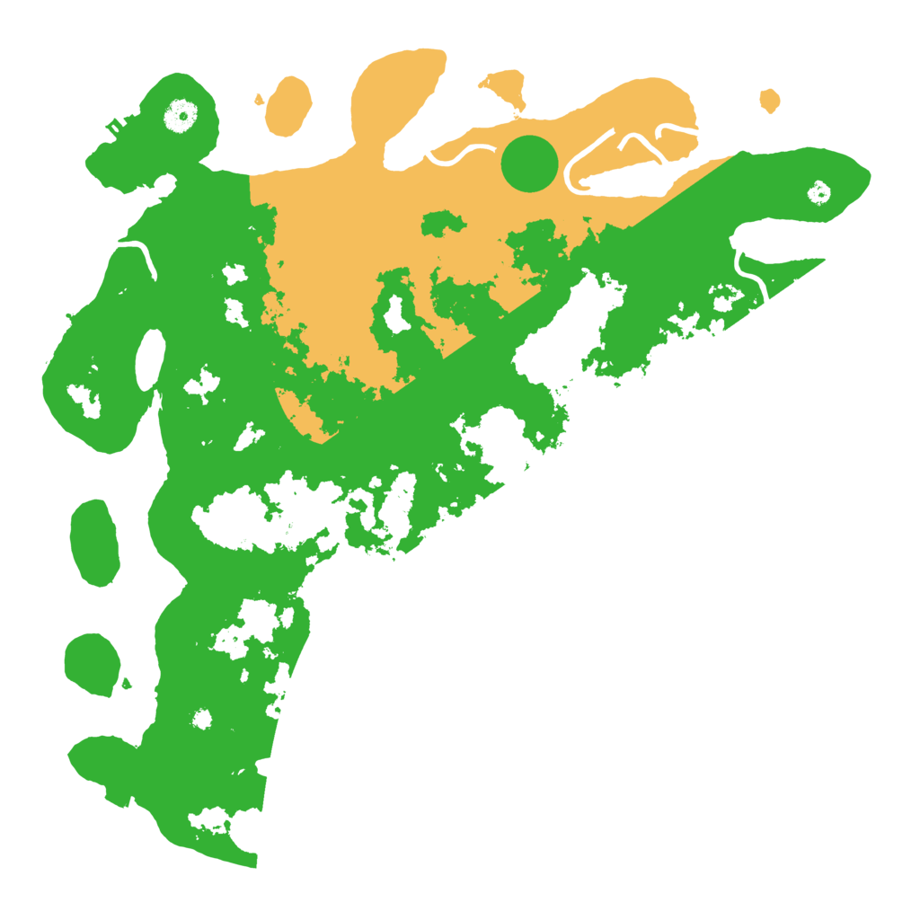 Biome Rust Map: Procedural Map, Size: 4250, Seed: 92930046