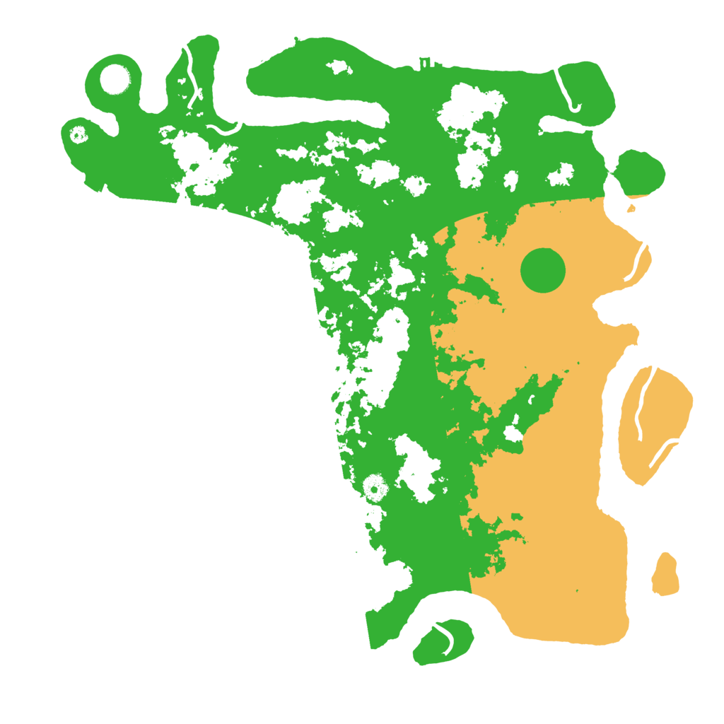 Biome Rust Map: Procedural Map, Size: 4250, Seed: 2000441292