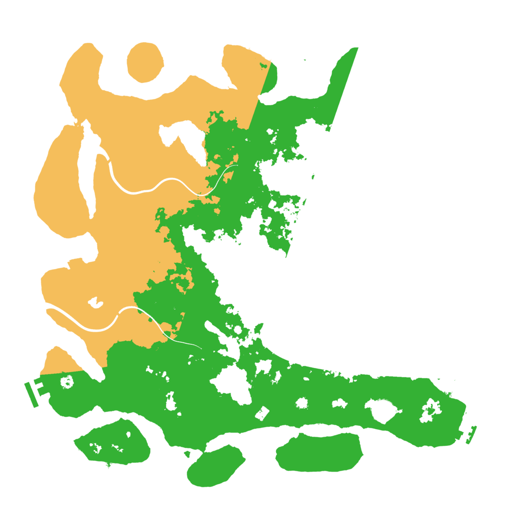 Biome Rust Map: Procedural Map, Size: 4000, Seed: 2063523719