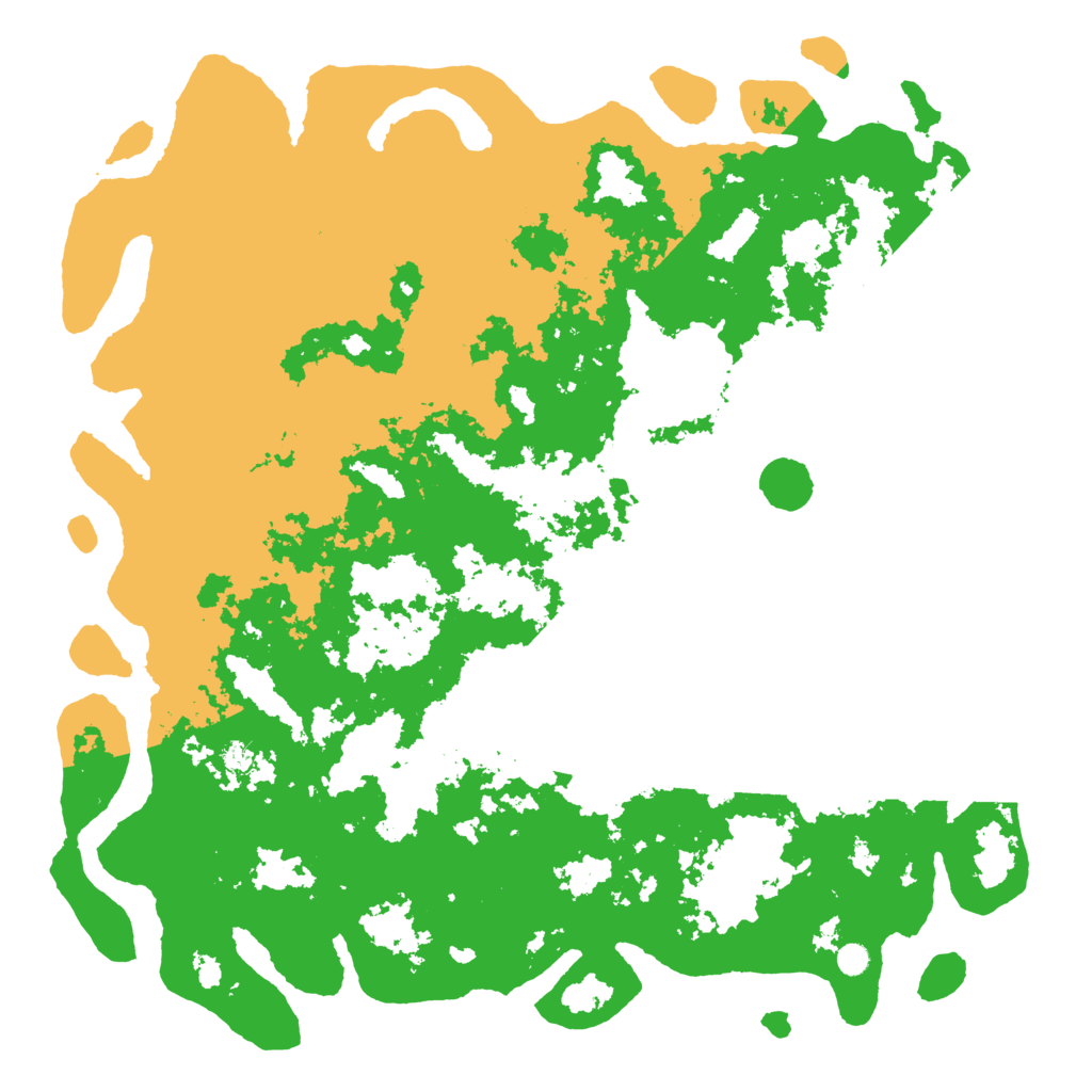 Biome Rust Map: Barren, Size: 6000, Seed: 1325330883