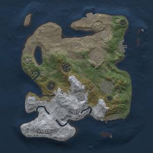 Thumbnail Rust Map: Procedural Map, Size: 2750, Seed: 4595349, 11 Monuments