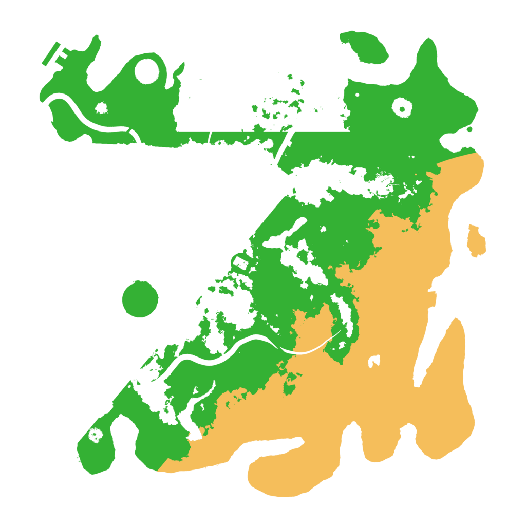 Biome Rust Map: Procedural Map, Size: 4000, Seed: 1319855119
