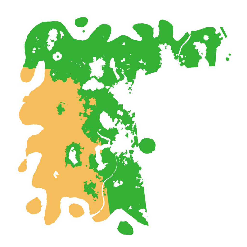 Biome Rust Map: Procedural Map, Size: 4250, Seed: 448295217