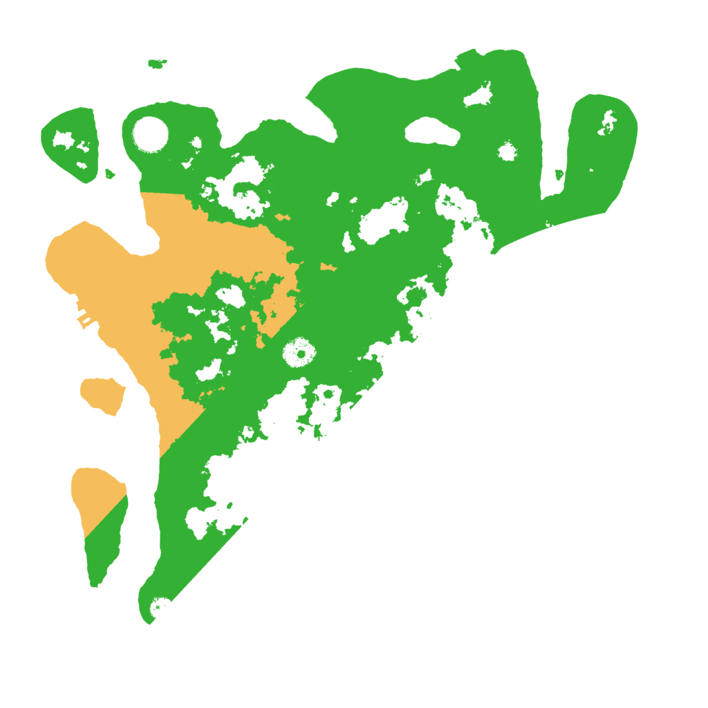 Biome Rust Map: Procedural Map, Size: 3500, Seed: 368183