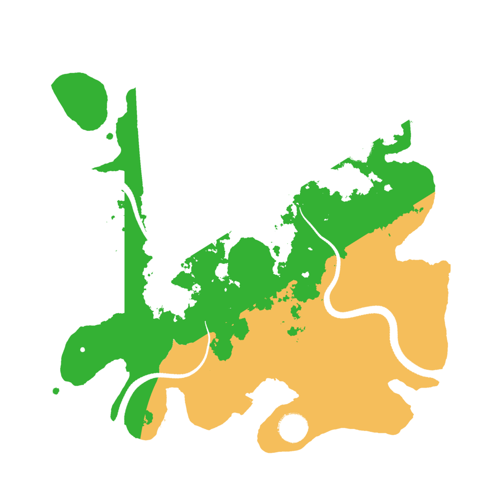 Biome Rust Map: Procedural Map, Size: 3000, Seed: 1314327157