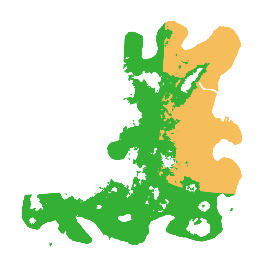 Biome Rust Map: Procedural Map, Size: 3750, Seed: 585945