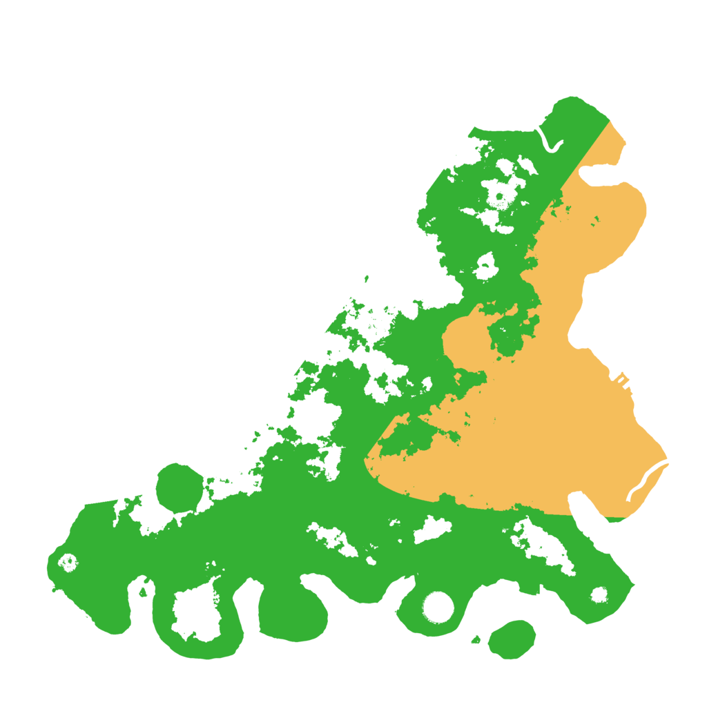 Biome Rust Map: Procedural Map, Size: 4000, Seed: 19384267