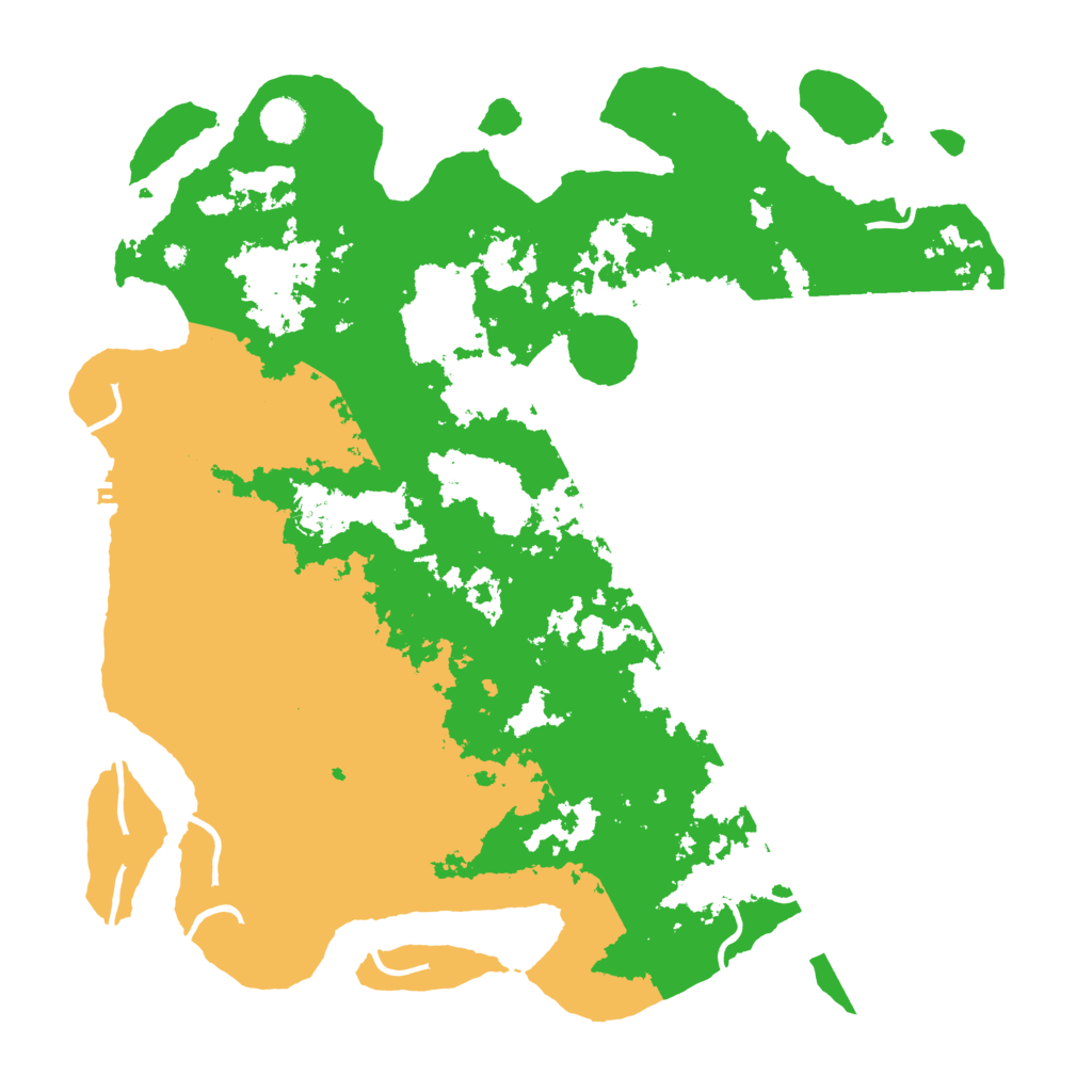Biome Rust Map: Procedural Map, Size: 4300, Seed: 23072023