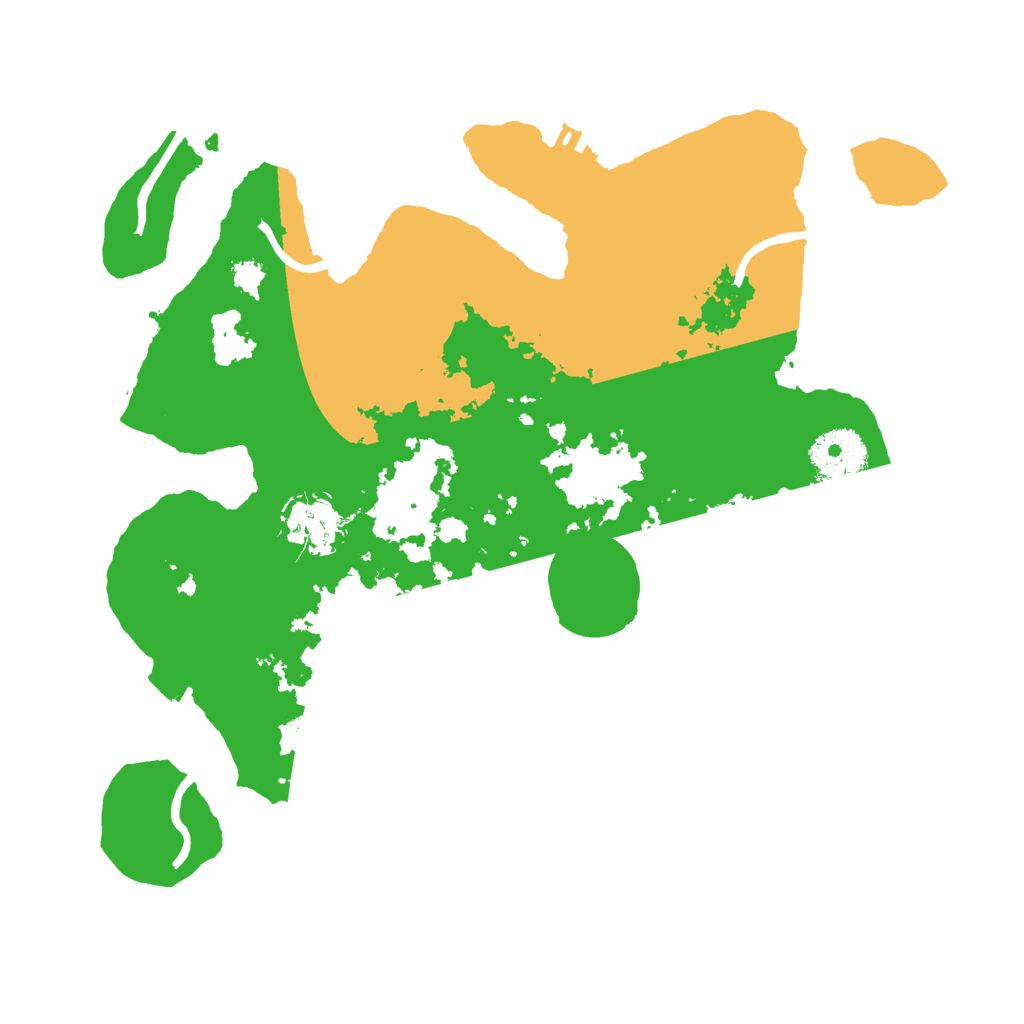 Biome Rust Map: Procedural Map, Size: 3000, Seed: 1387837957