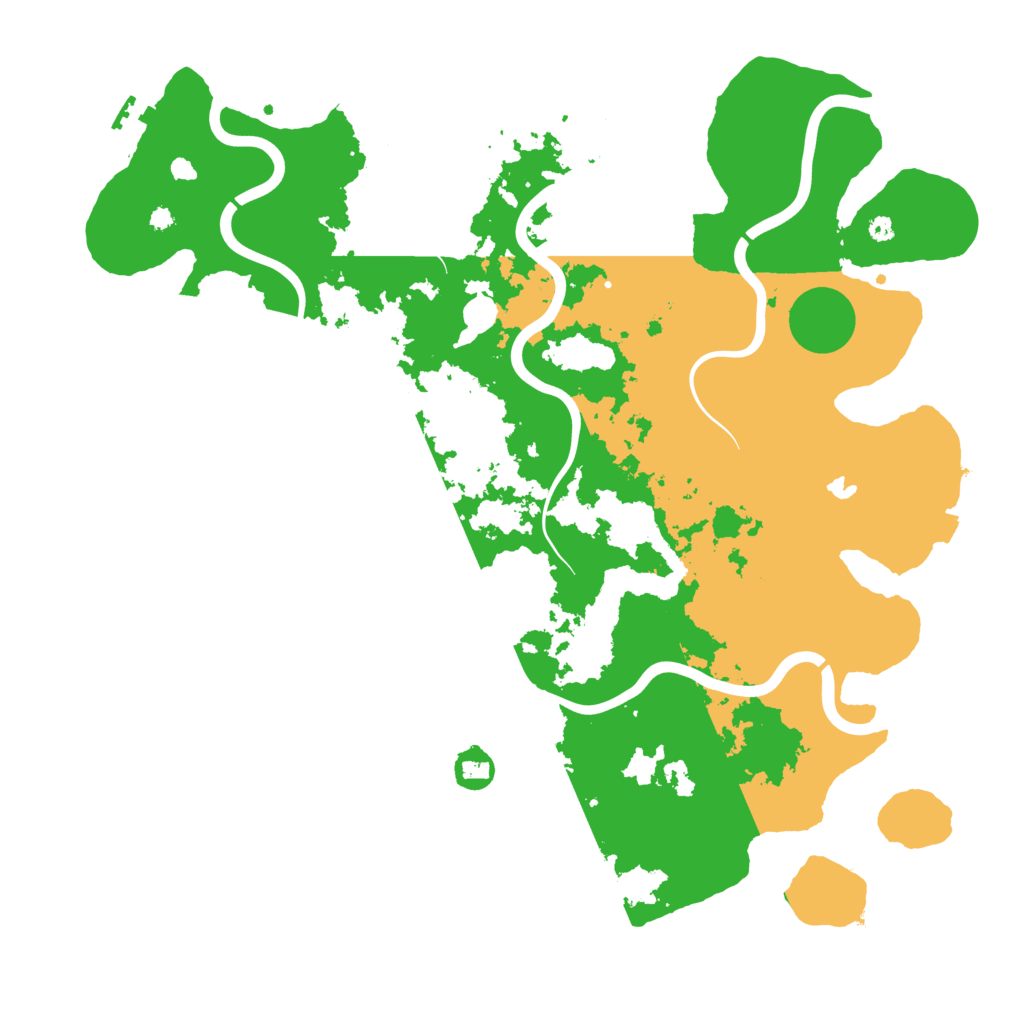 Biome Rust Map: Procedural Map, Size: 4083, Seed: 13830