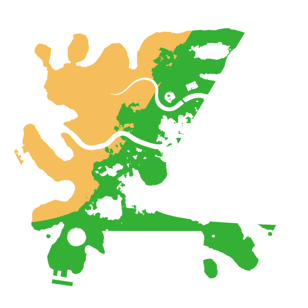 Biome Rust Map: Procedural Map, Size: 3000, Seed: 1408441778