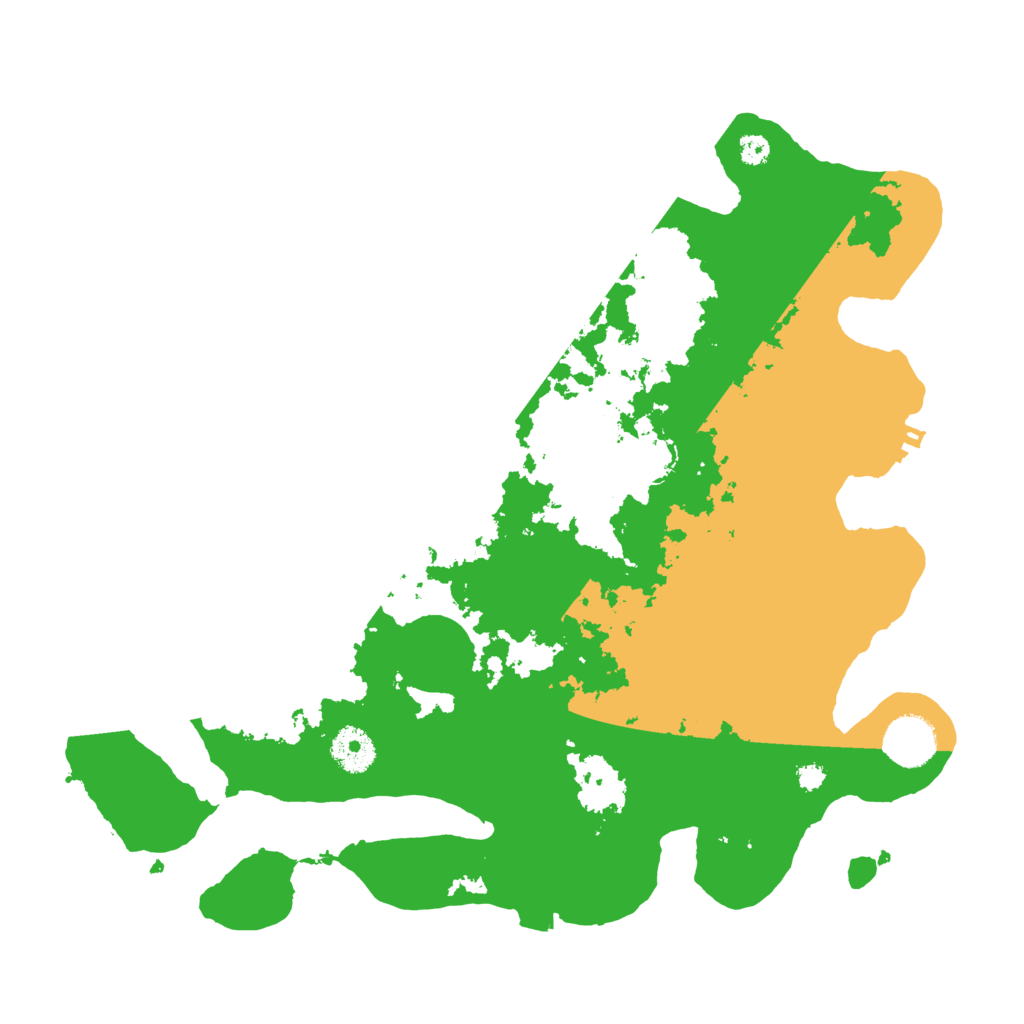 Biome Rust Map: Procedural Map, Size: 3500, Seed: 1681437691