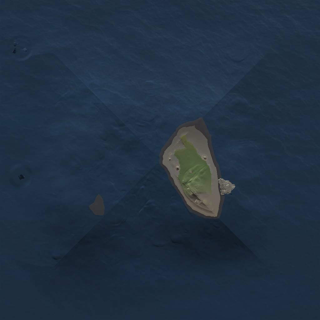 Rust Map: Procedural Map, Size: 1000, Seed: 1925995642, 3 Monuments