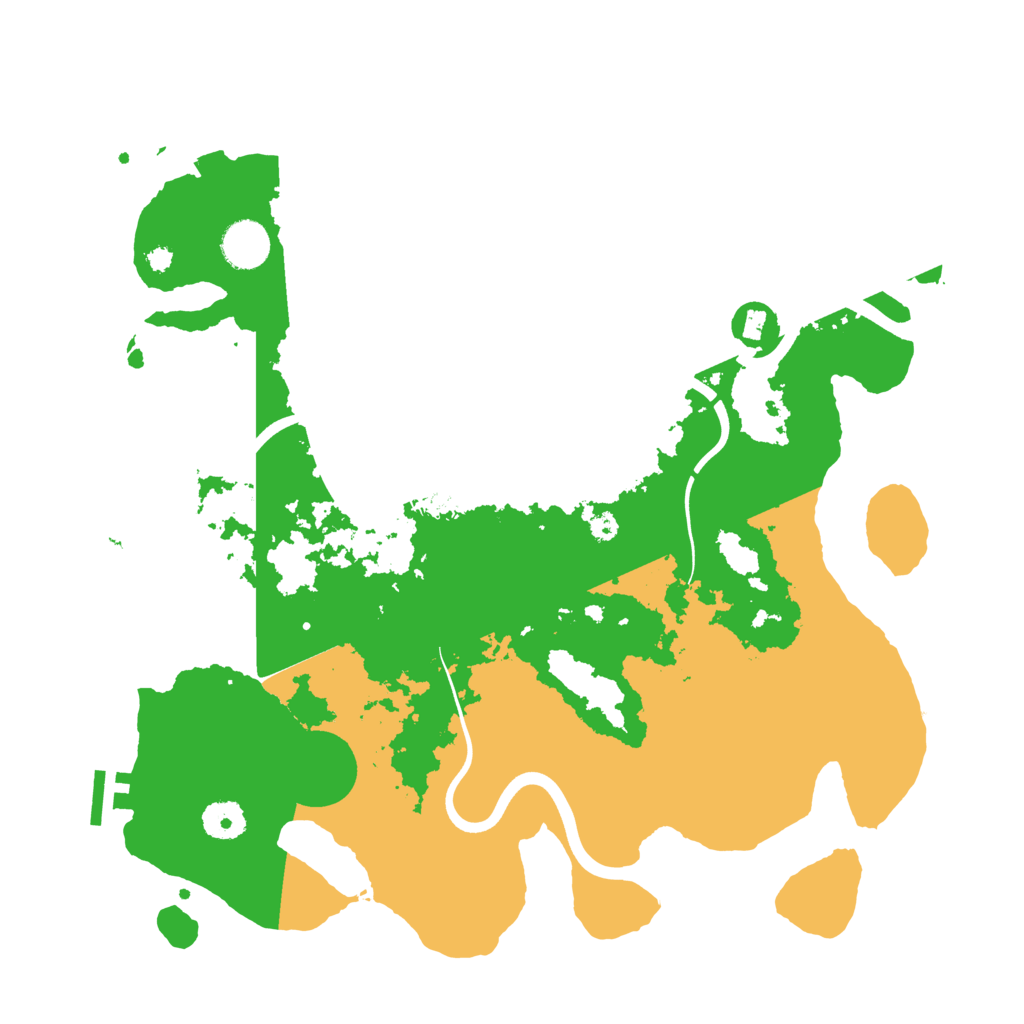 Biome Rust Map: Procedural Map, Size: 3750, Seed: 53217347