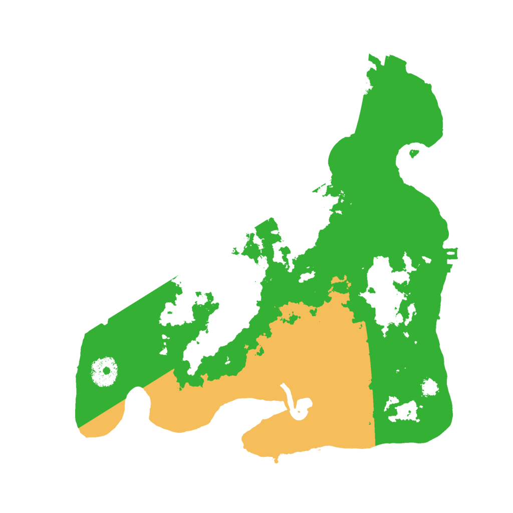 Biome Rust Map: Procedural Map, Size: 2750, Seed: 331515611