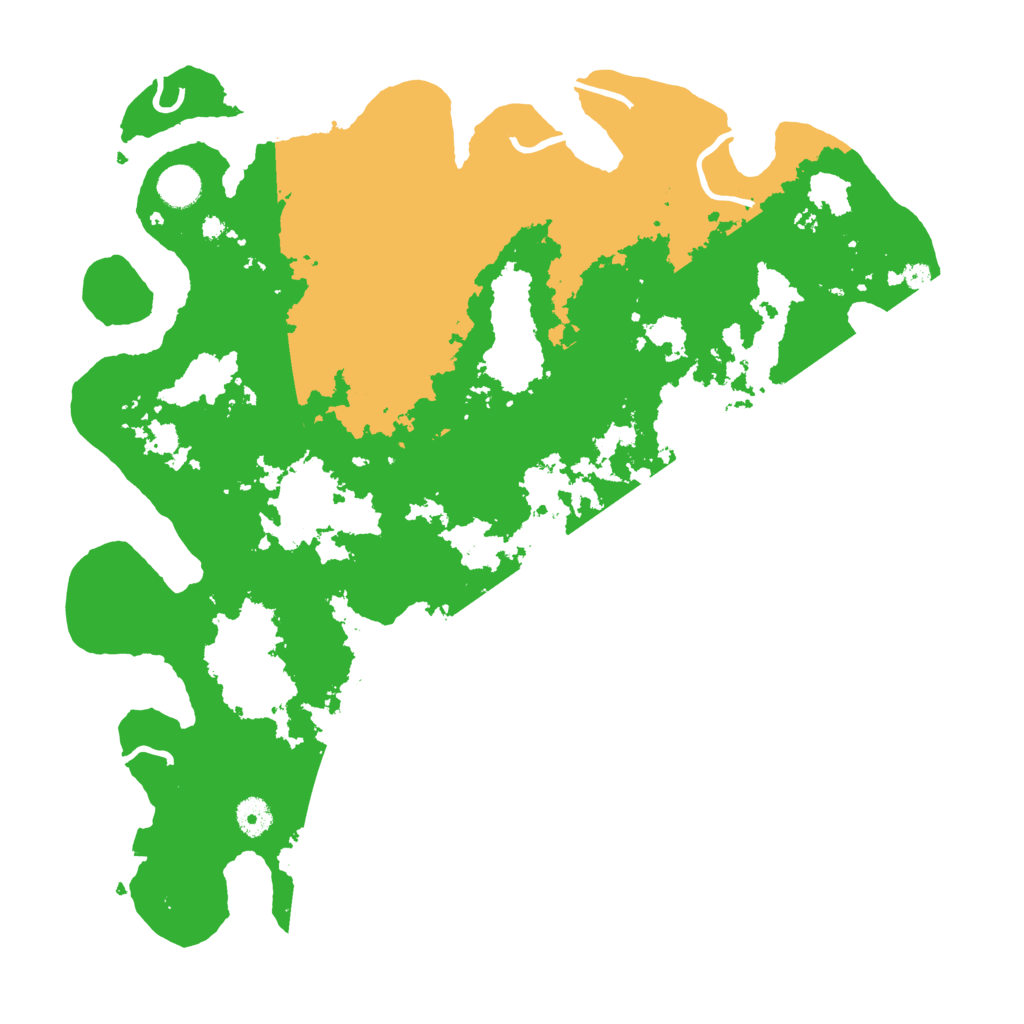 Biome Rust Map: Procedural Map, Size: 4200, Seed: 2023711